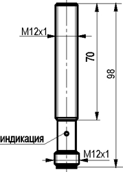 Габариты ISB AC24A-01G-2-LS27